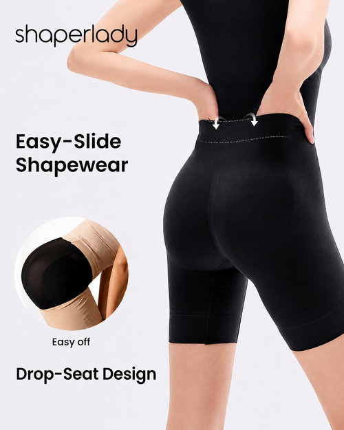 Shaperlady SculptEase™ Tummy Control Faja Bodysuit