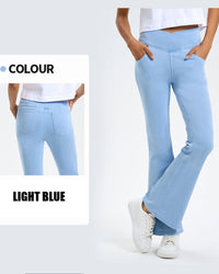 Flared Fit-Light Blue
