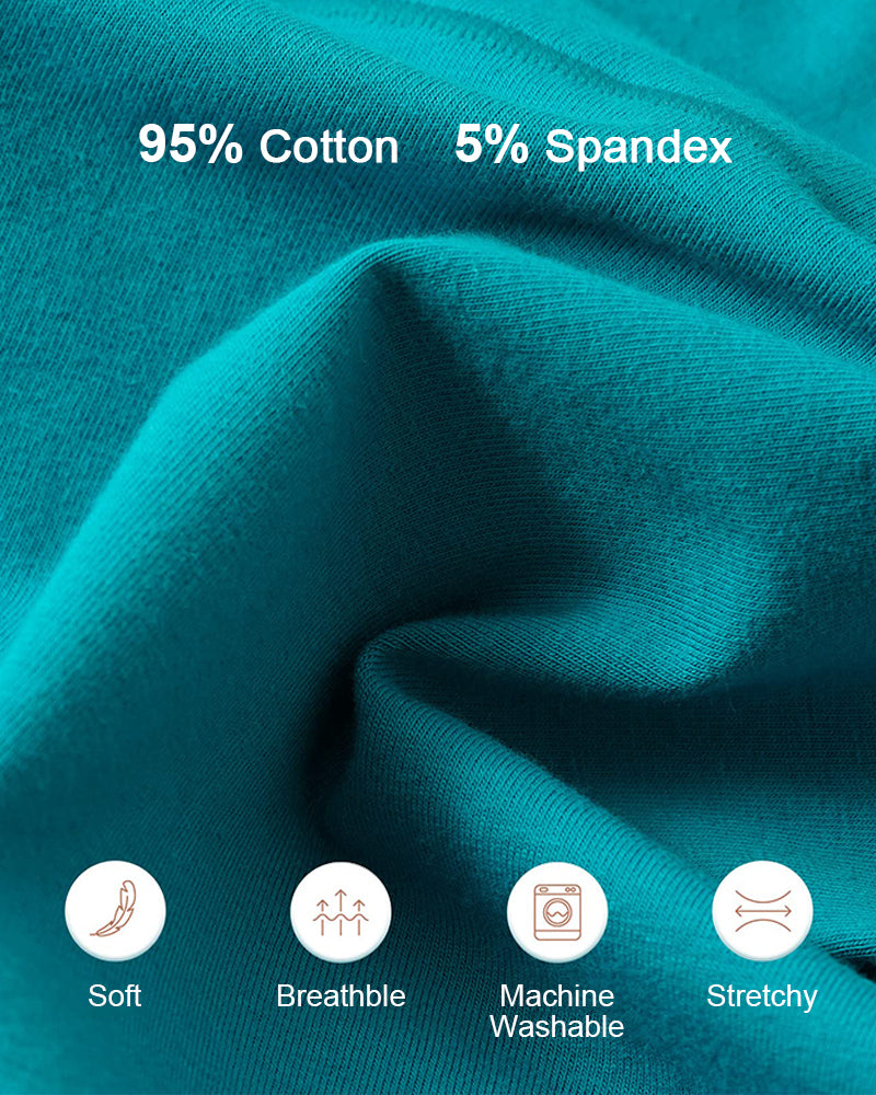 Women's Plus Size Cotton High Waisted Briefs