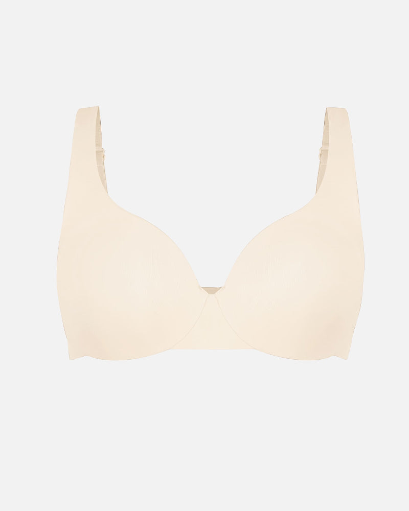 Underwire Adjustable Deep V-neck Bra