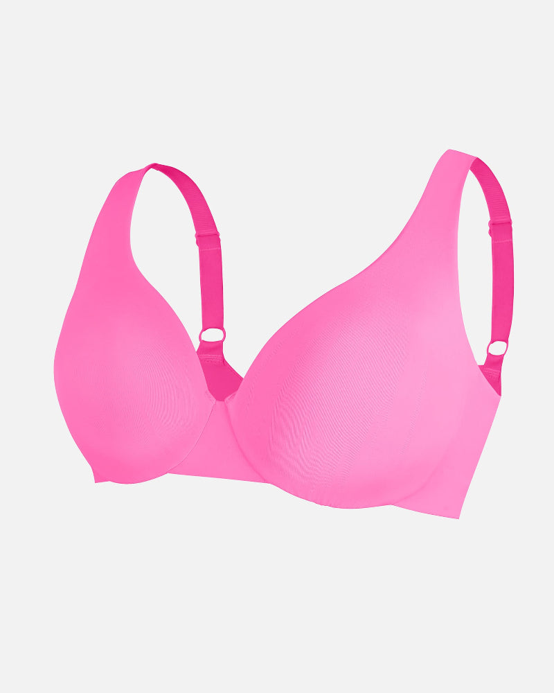 Underwire Adjustable Deep V-neck Bra
