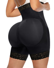 Tummy Control Shapewear for Women Fajas Colombianas Body Shaper Shorts with Zipper Crotch