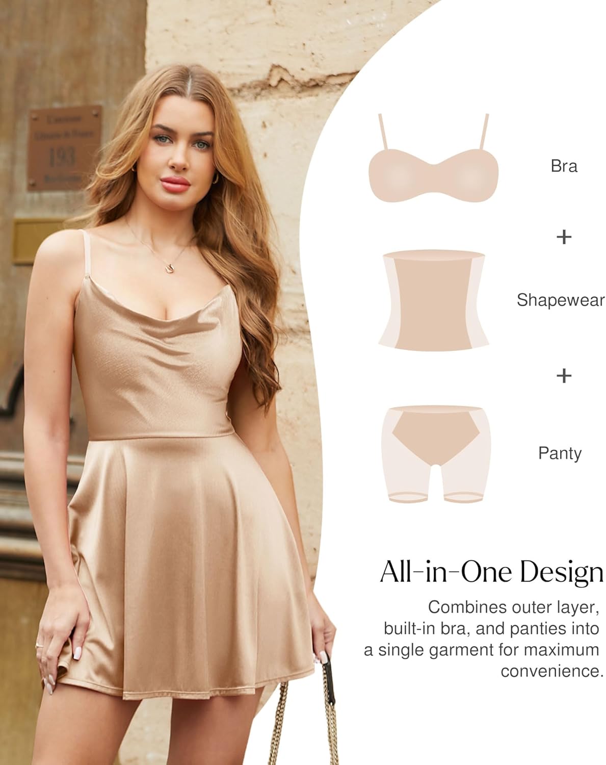 Shaping Corset Mini Dress – Curve-Enhancing & Confidence-Boosting