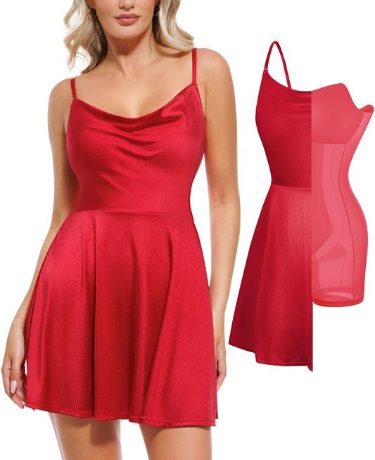 Shaping Corset Mini Dress – Curve-Enhancing & Confidence-Boosting