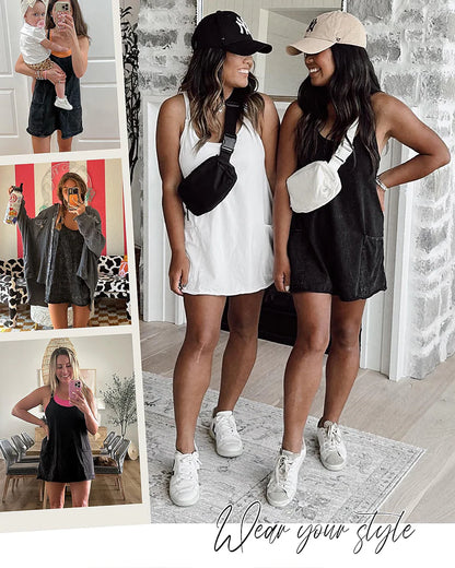 Women's Summer Sleeveless Mini Dress