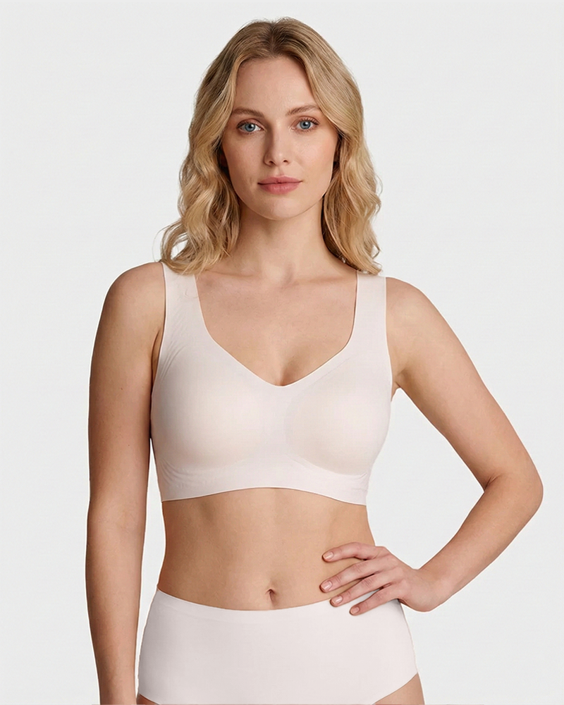 Lifting Wire-Free Antibacterial Jelly Bra