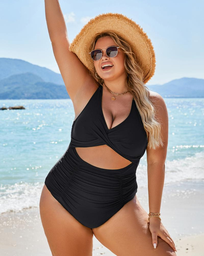 Push Up Tummy Control One Piece Swimsuit