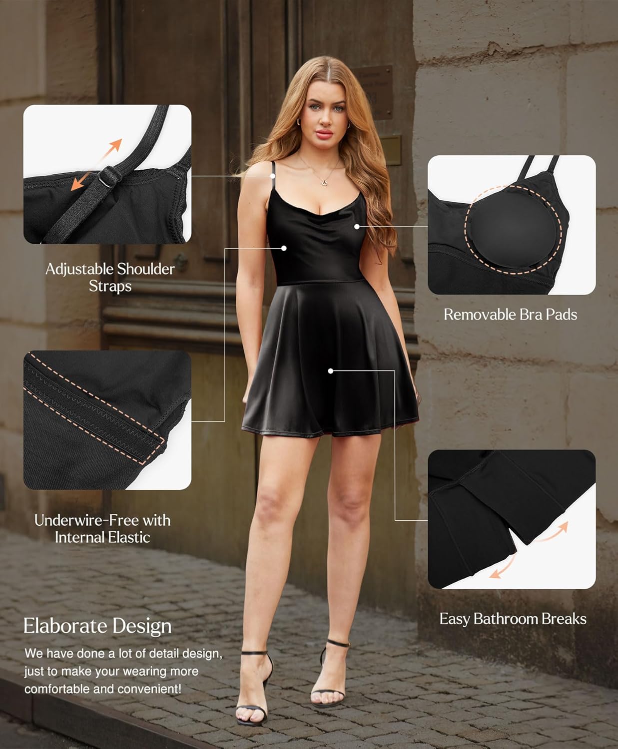 Shaping Corset Mini Dress – Curve-Enhancing & Confidence-Boosting