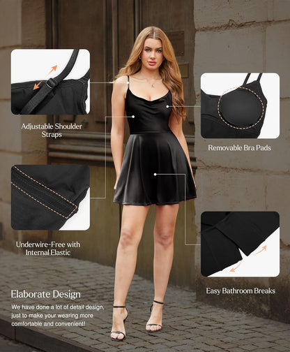 Shaping Corset Mini Dress – Curve-Enhancing & Confidence-Boosting