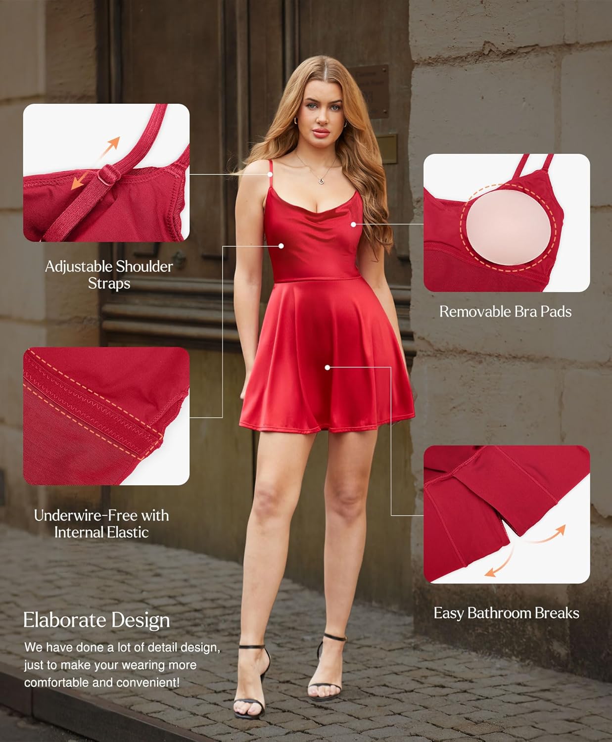 Shaping Corset Mini Dress – Curve-Enhancing & Confidence-Boosting