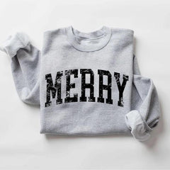 Retro Merry Christmas Sweatshirt