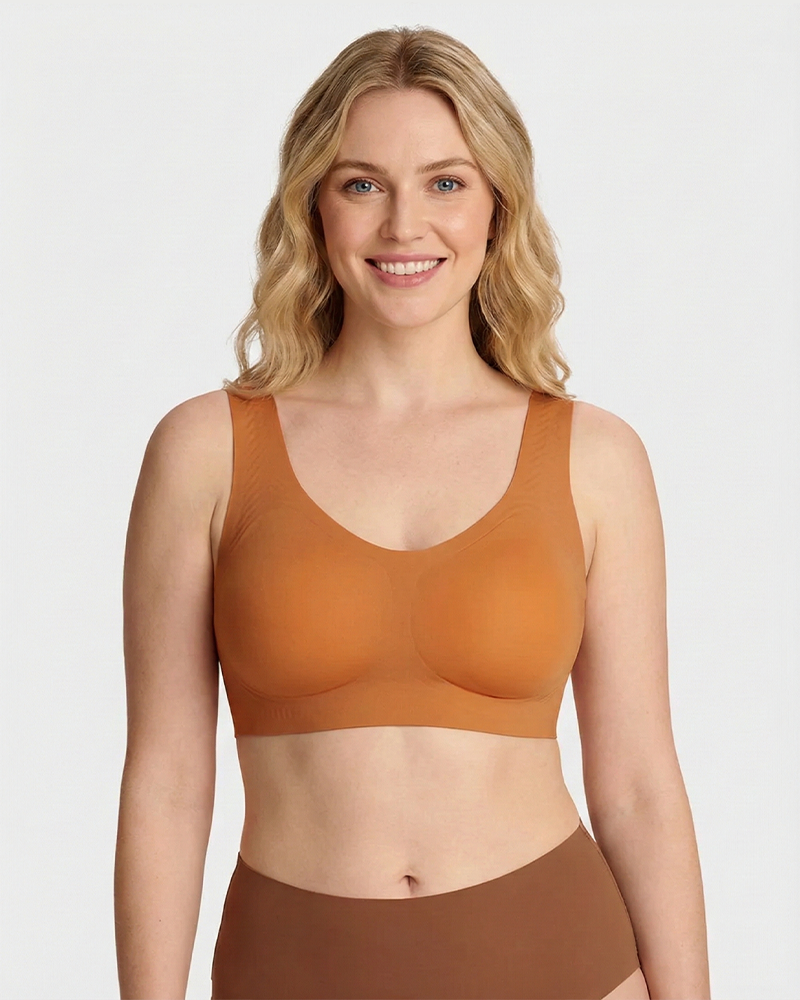 Lifting Wire-Free Antibacterial Jelly Bra