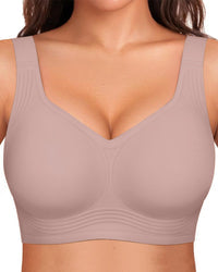 Seamless Wireless Full Coverage Jelly Comfort Bra
