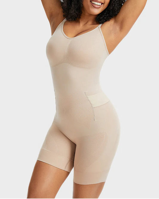 All-in-One Sculpting Bodysuit with Easy-Off Design