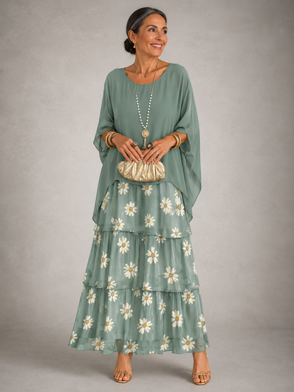 Elegant Flowing Maxi Dress