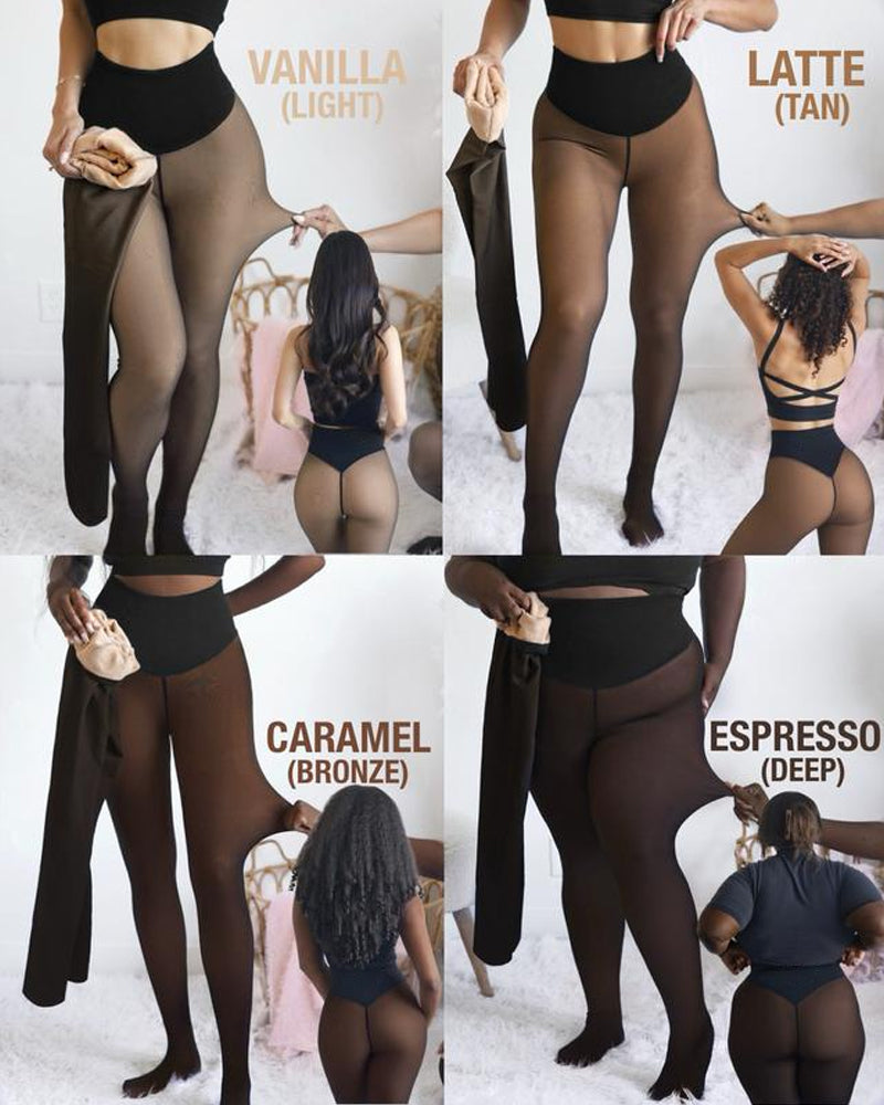 ?Black Friday Sale? Viral One-Seam Shaping Fleece Leggings