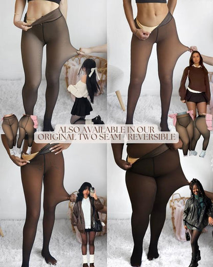 ?Black Friday Sale? Viral One-Seam Shaping Fleece Leggings