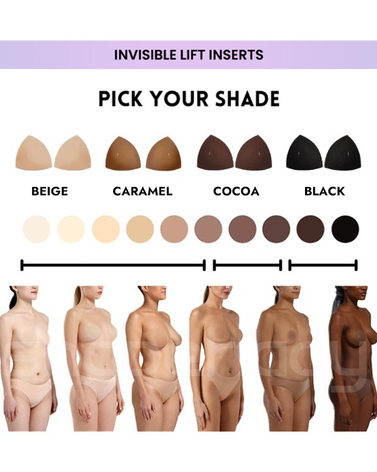 Invisible Lift Inserts-Double-Sided Adhesive