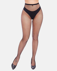 High-Waist Classic Fishnet Pantyhose – 4 Mesh Styles