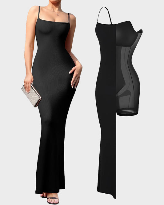 Shapewear Modal Slimming Maxi Slip Dress