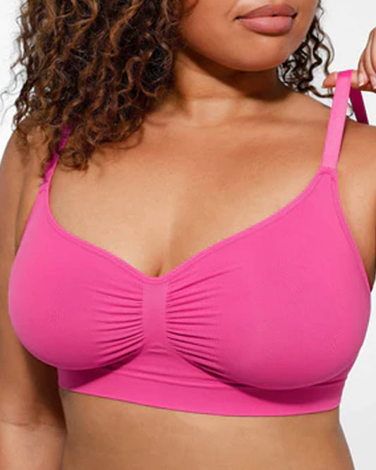 Women's Full Coverage Non-Padded Wireless Sculpt Bra