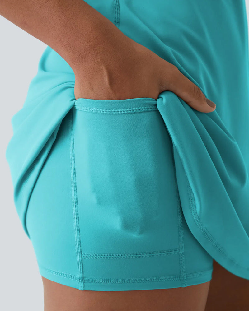 ⏳Limited-Time Offer🎉Backless Active Dress-Easy Peezy for Women