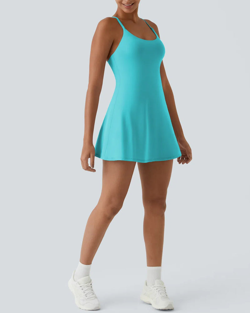 ⏳Limited-Time Offer🎉Backless Active Dress-Easy Peezy for Women