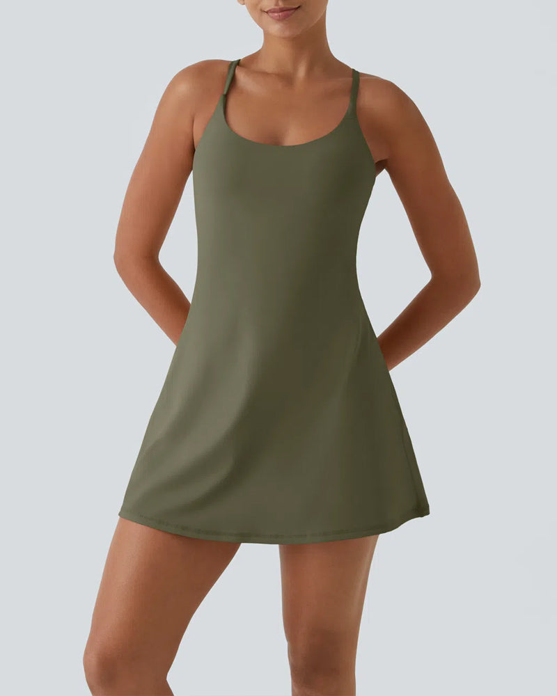 ⏳Limited-Time Offer🎉Backless Active Dress-Easy Peezy for Women