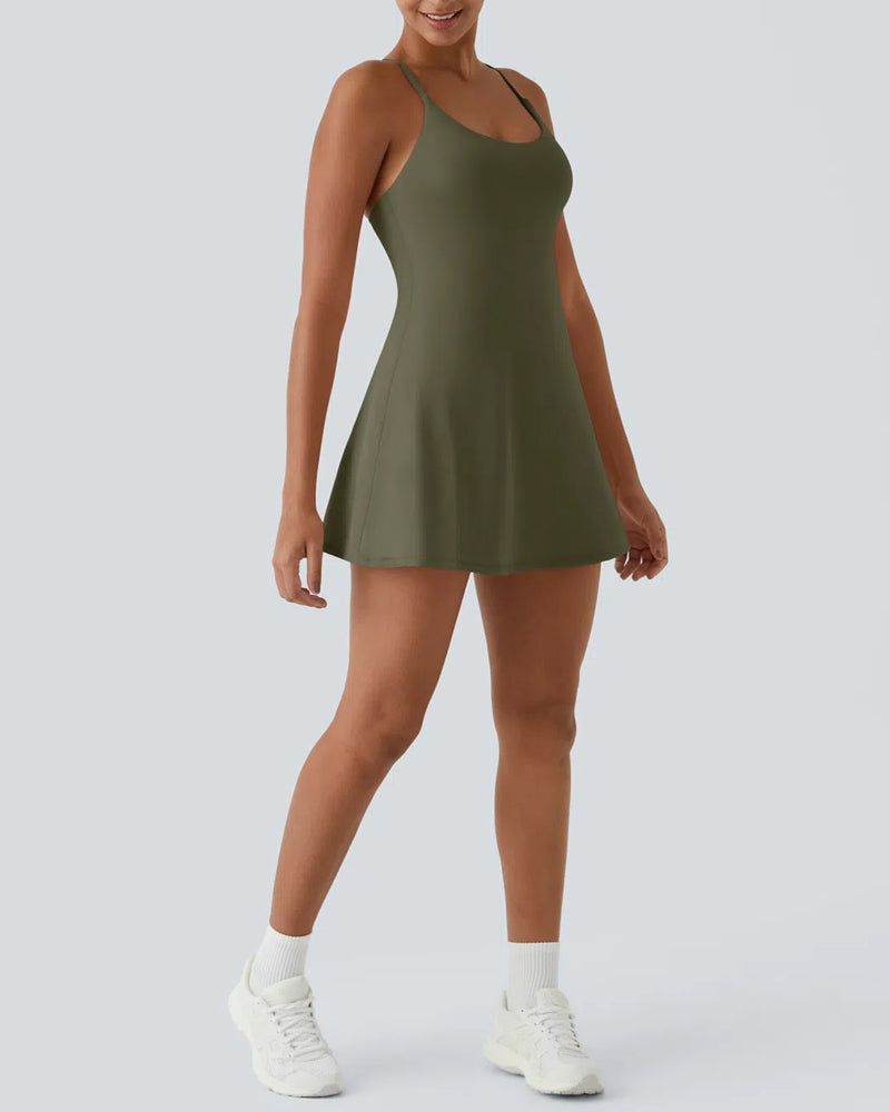 ⏳Limited-Time Offer🎉Backless Active Dress-Easy Peezy for Women