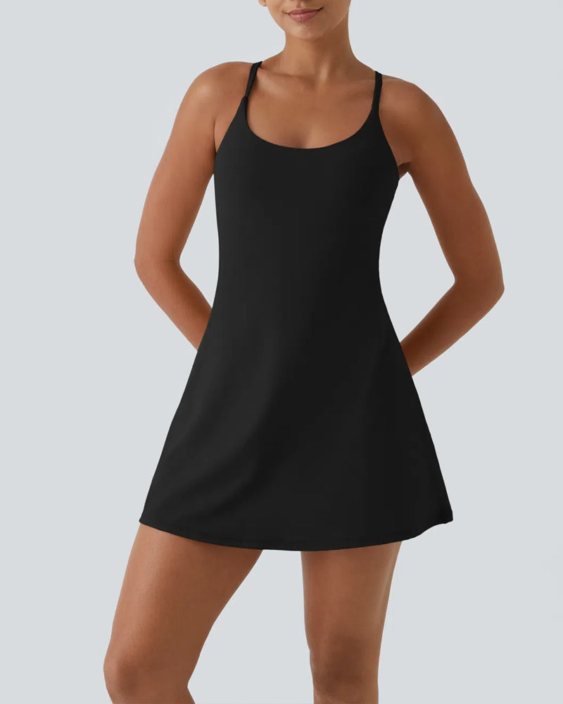 ⏳Limited-Time Offer🎉Backless Active Dress-Easy Peezy for Women
