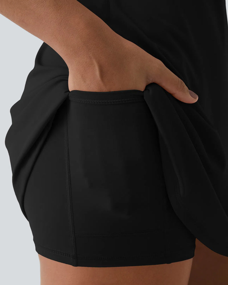 ⏳Limited-Time Offer🎉Backless Active Dress-Easy Peezy for Women