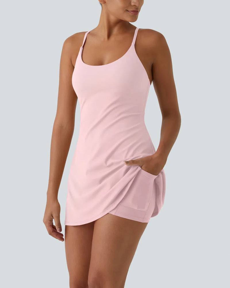 ⏳Limited-Time Offer🎉Backless Active Dress-Easy Peezy for Women