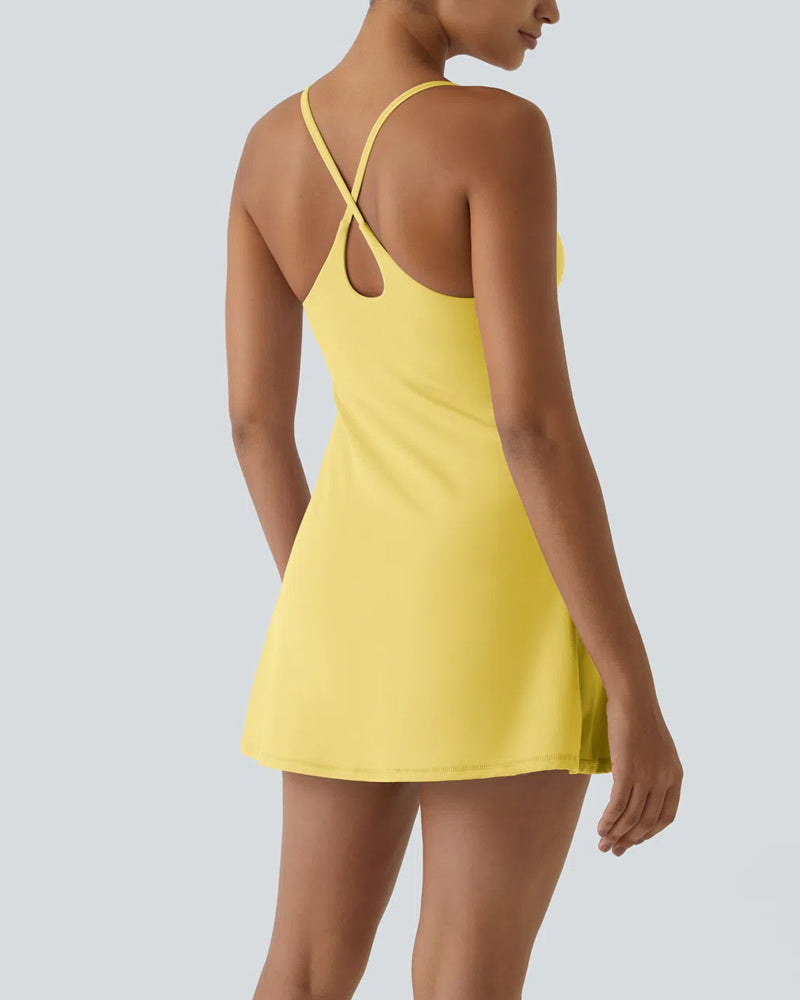⏳Limited-Time Offer🎉Backless Active Dress-Easy Peezy for Women
