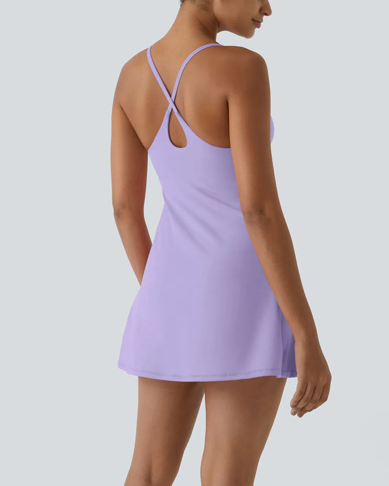 ⏳Limited-Time Offer🎉Backless Active Dress-Easy Peezy for Women