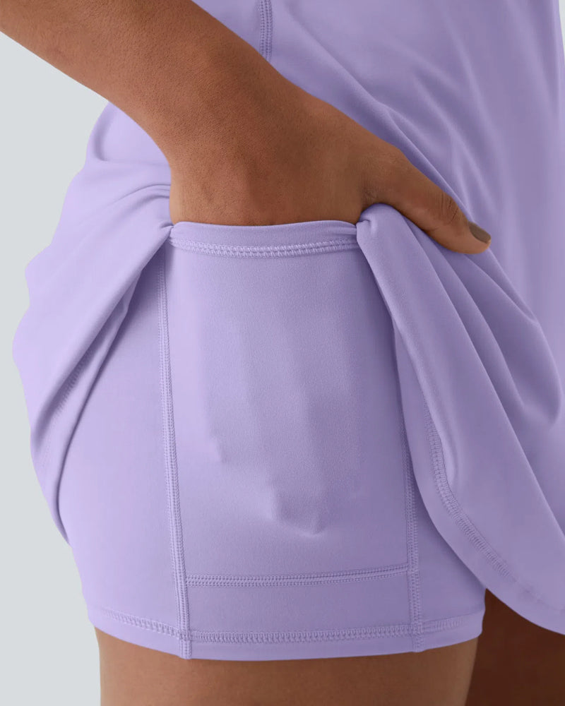 ⏳Limited-Time Offer🎉Backless Active Dress-Easy Peezy for Women