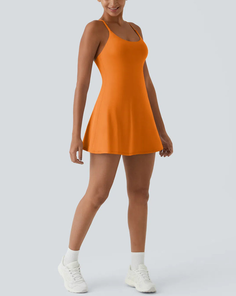 ⏳Limited-Time Offer🎉Backless Active Dress-Easy Peezy for Women