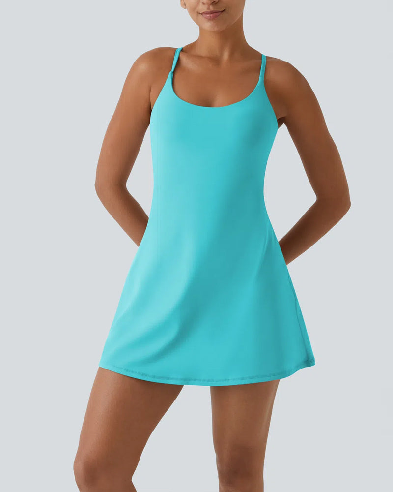 ⏳Limited-Time Offer🎉Backless Active Dress-Easy Peezy for Women