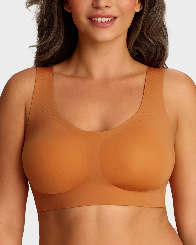 Lifting Wire-Free Antibacterial Jelly Bra