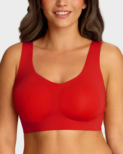Lifting Wire-Free Antibacterial Jelly Bra