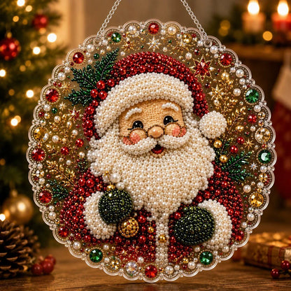🔥Last Day 49% OFF-🎄Christmas Diamond Art Hanging Ornament Kit