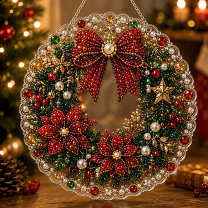 🔥Last Day 49% OFF-🎄Christmas Diamond Art Hanging Ornament Kit