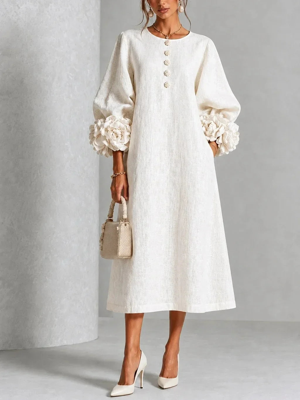 Vestido Floral Midi