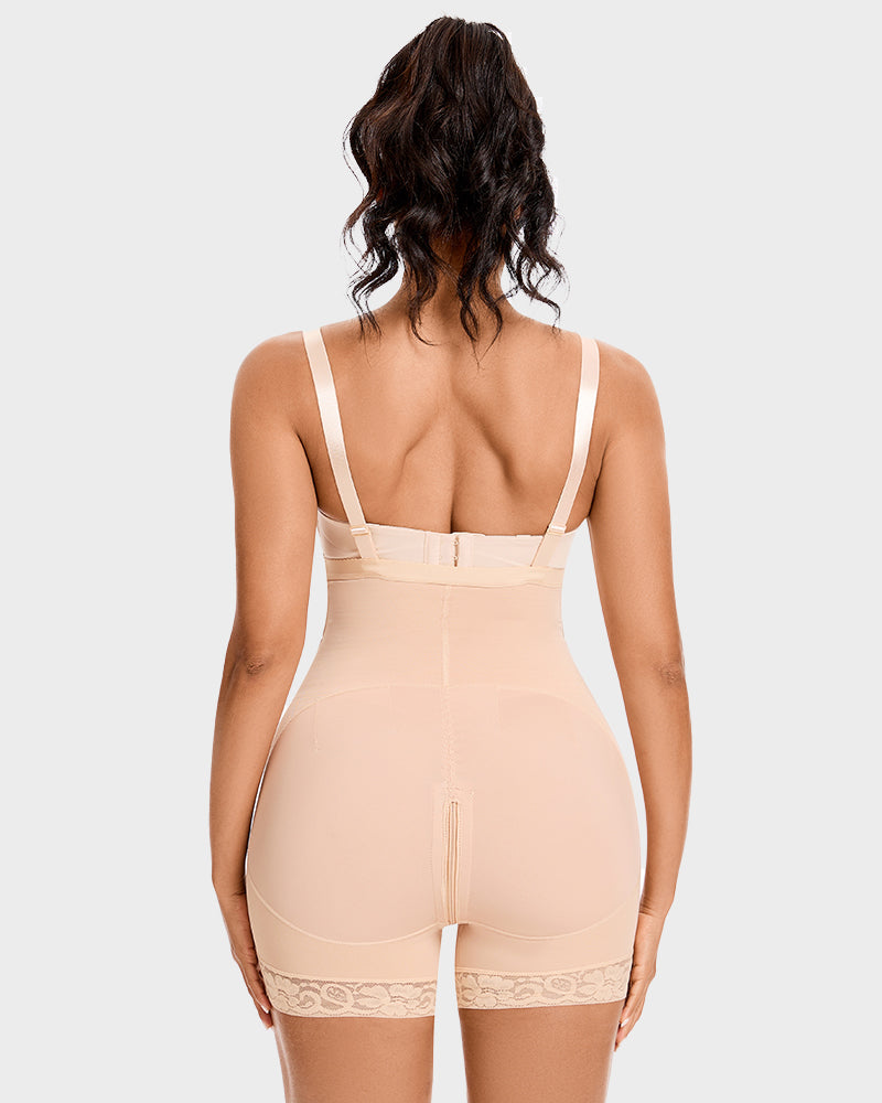 Body levantador de glúteos con control de abdomen y fajas BBL