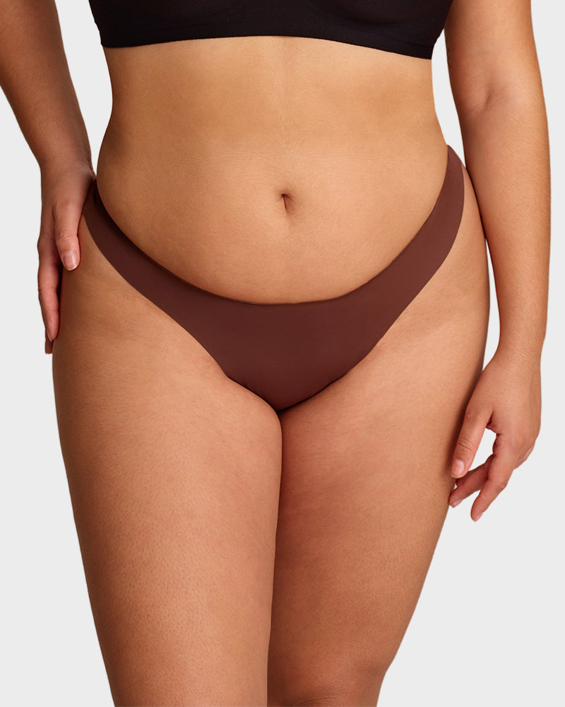 Comfort Seamless Sport Thong Panties (9 Pack)