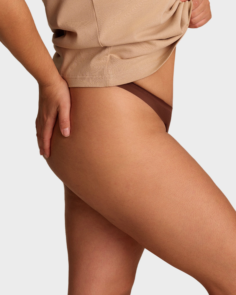 Comfort Seamless Sport Thong Panties (9 Pack)