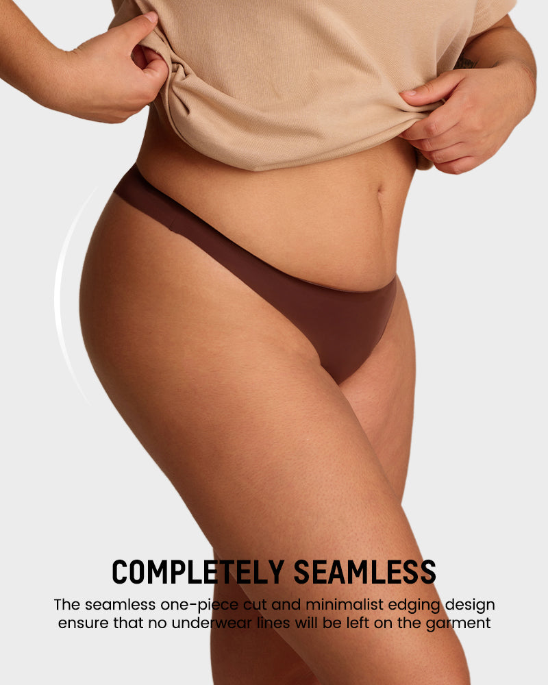 Comfort Seamless Sport Thong Panties (9 Pack)