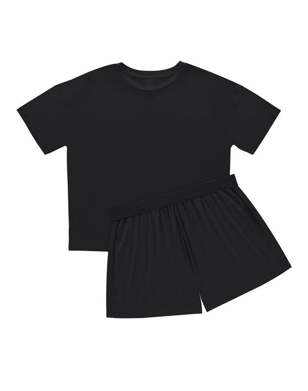 Ultra-Soft Boxy Tee & Shorts Set