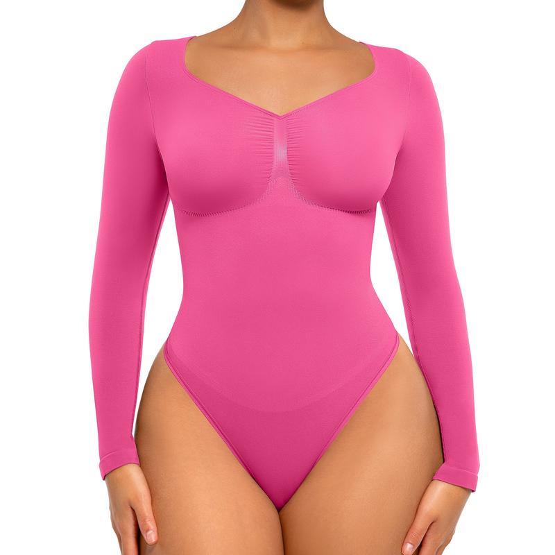 Long Sleeve Shaping Bodysuit