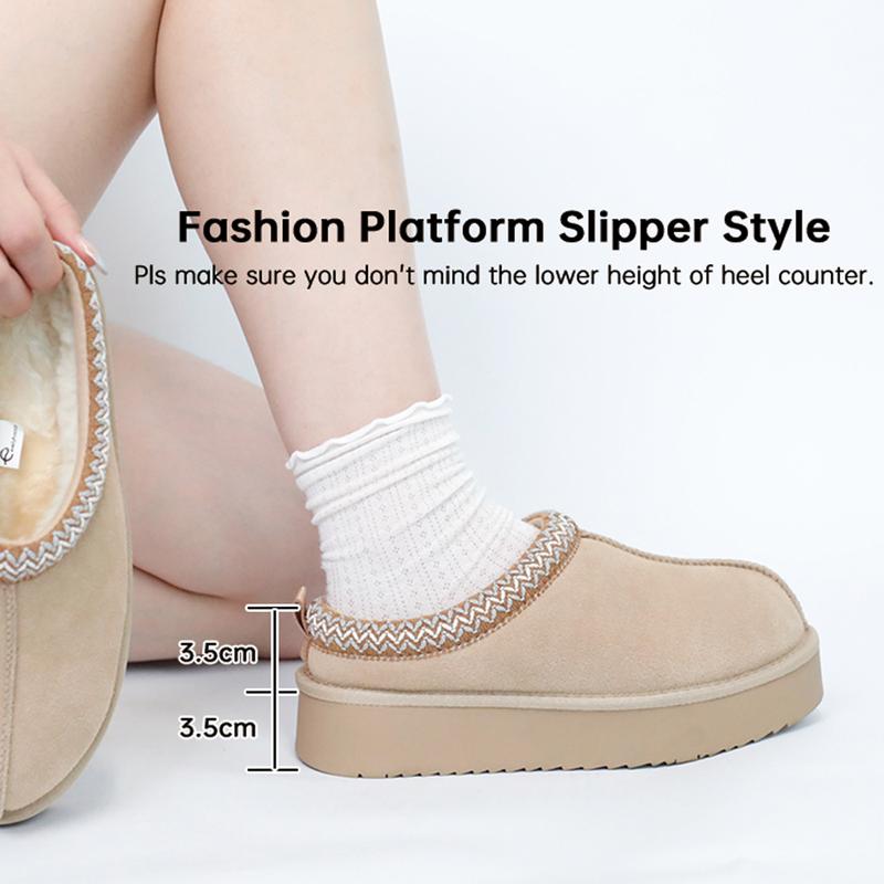 🔥 Women’s Suede Fur-Lined Ankle Boots