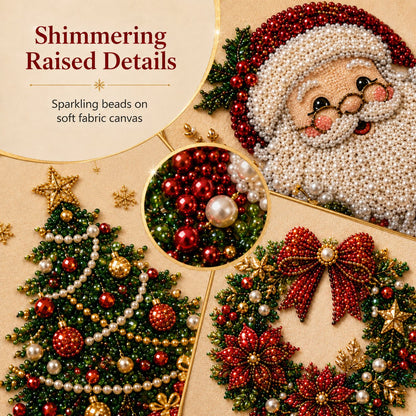 DIY Christmas Pearl Diamond Painting Art Kit